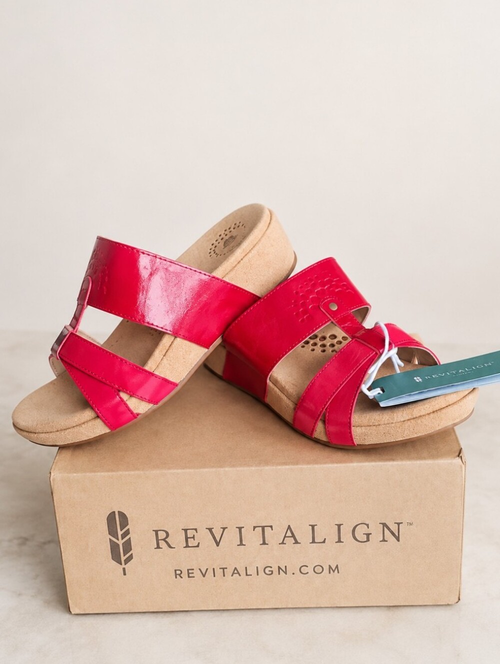 REVITALIGN Andover Wedge Sandal QVC